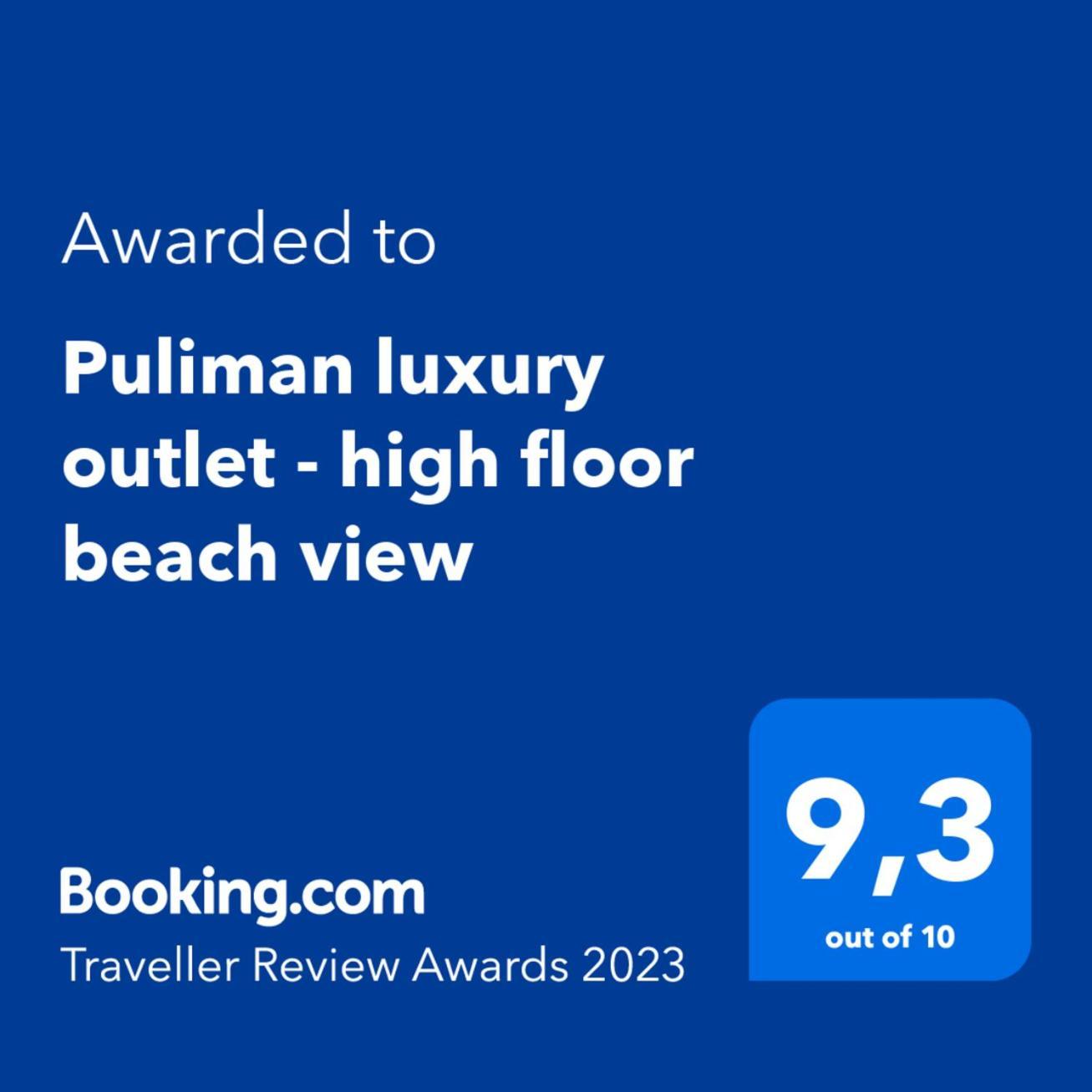 Tms - Pullman Luxury Outlet - High Floor Beach View Bed & Breakfast Quy Nhon Bagian luar foto
